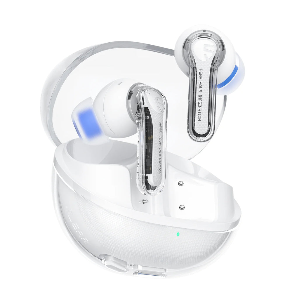 SOUNDPEATS Clear Transparent In-ear Wireless Earbuds
