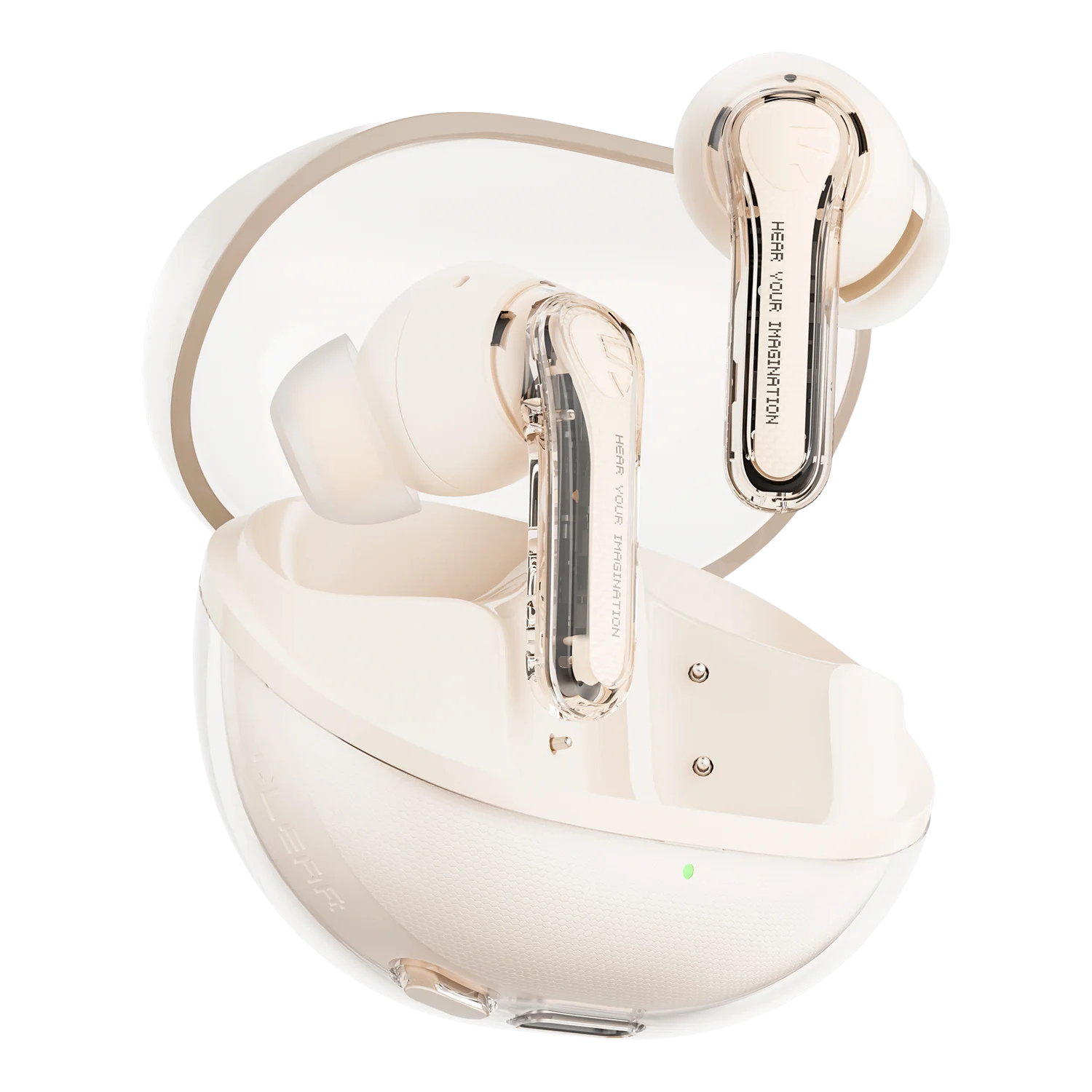 SOUNDPEATS Clear Transparent In-ear Wireless Earbuds