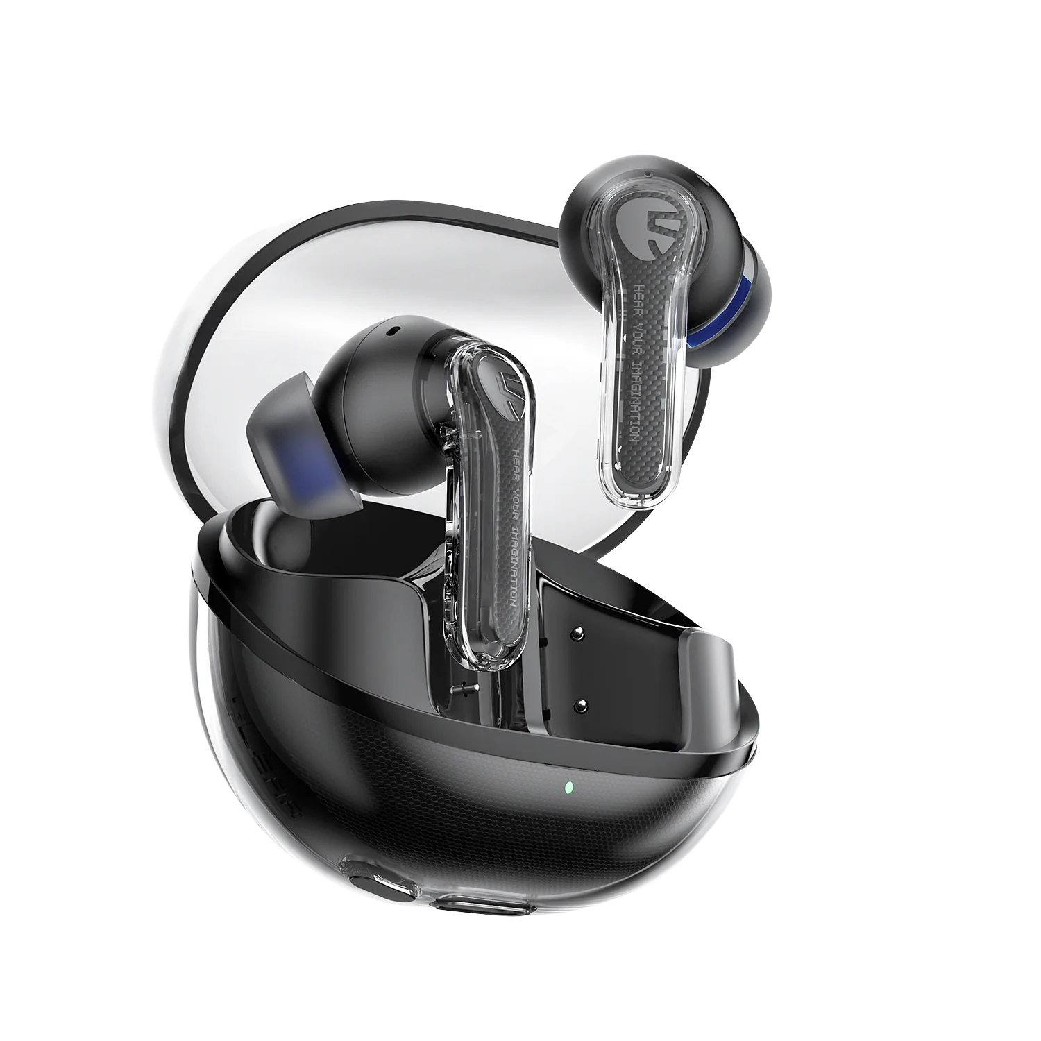 SOUNDPEATS Clear Transparent In-ear Wireless Earbuds
